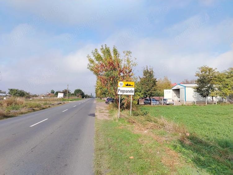 Teren 2.600 mp - deschidere 35m-intrare Pogoanele dinspre Buzau - 1