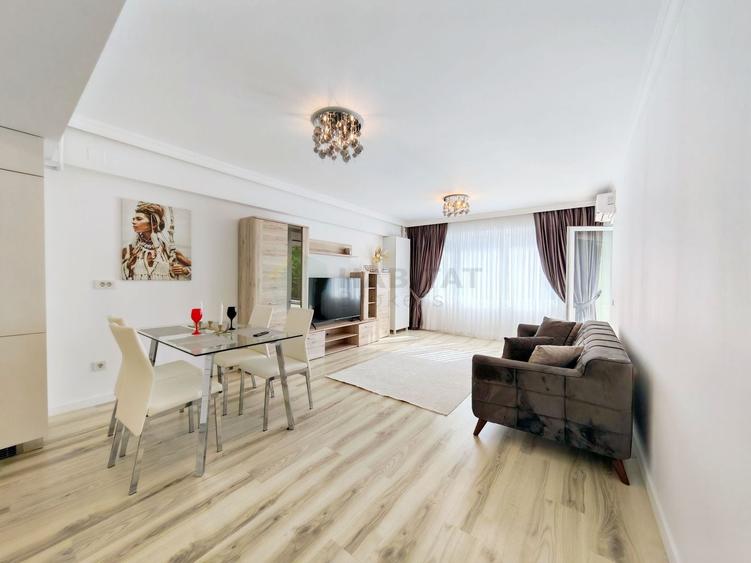 Apartament cu 2 camere decomandat, mobilat în Pipera