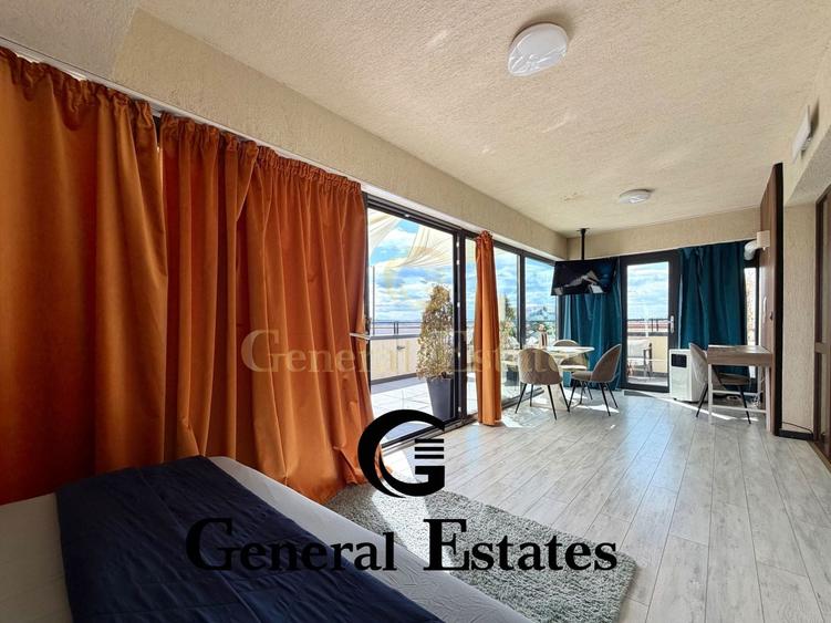 Apartament cu 2 camere semidecomandat, mobilat în Moara de foc