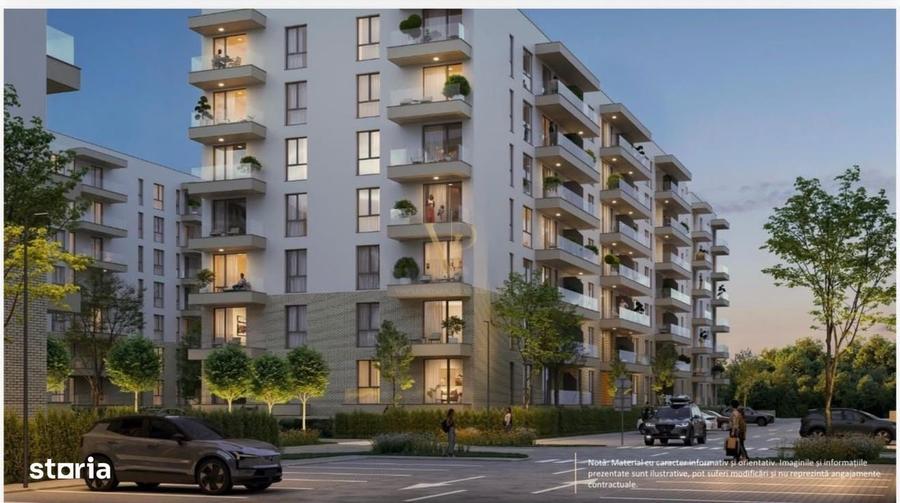Apartament cu 3 camere în Glina