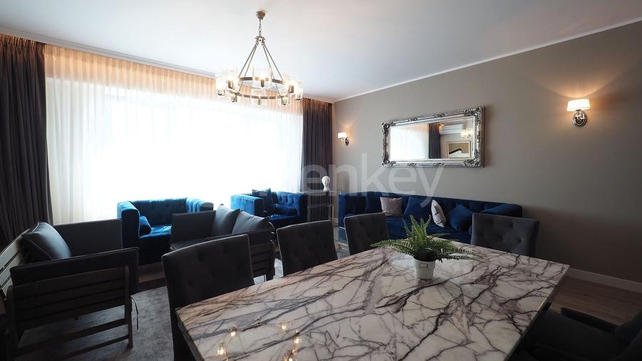 Apartament cu 4 camere decomandat, mobilat în Herăstrău
