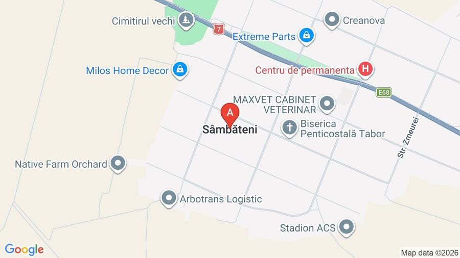 Teren Construcții intravilan de 1440 mp, în Sâmbăteni