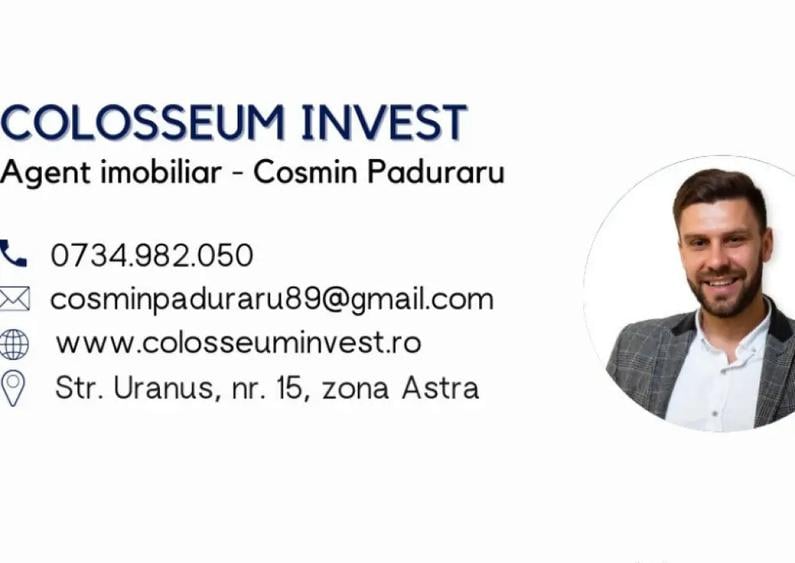 Apartament cu 3 camere decomandat, mobilat în Tractorul