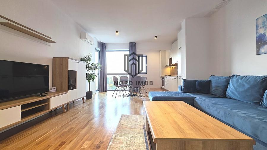 Apartament cu 2 camere semidecomandat, mobilat în Aviației