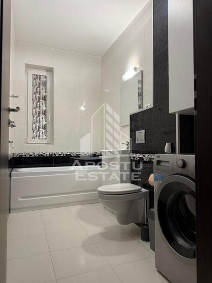 Apartament cu 3 camere decomandat, mobilat în Girocului