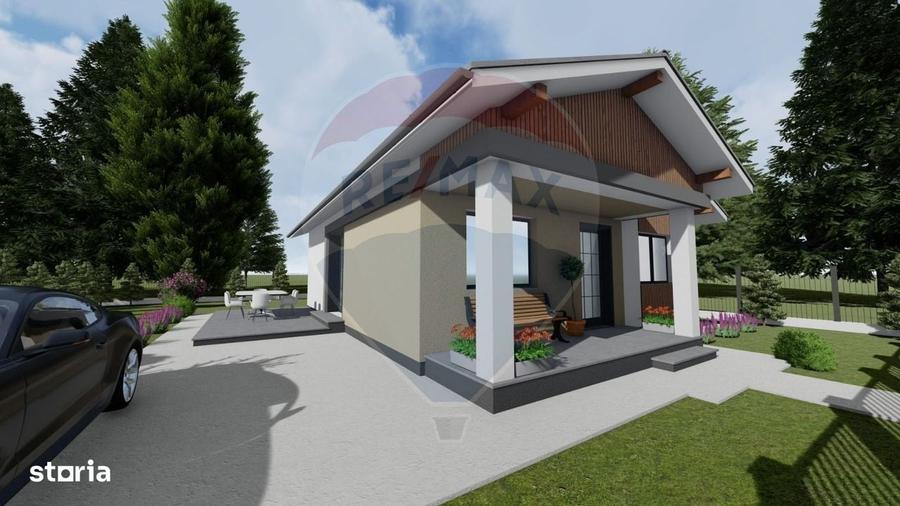 Casă cu 3 camere în Cicârlău