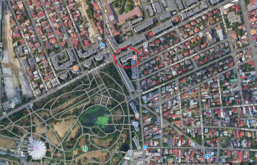 Apartament cu 4 camere decomandat în Lacul Tei