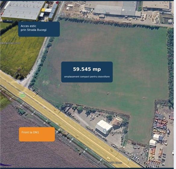 Teren Construcții intravilan de 59545 mp, în 13 Decembrie