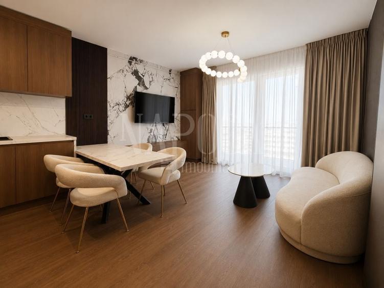 Apartament cu 2 camere semidecomandat în Florești