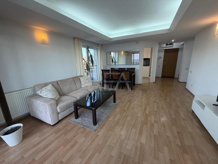 Apartament cu 3 camere semidecomandat, mobilat în Herăstrău