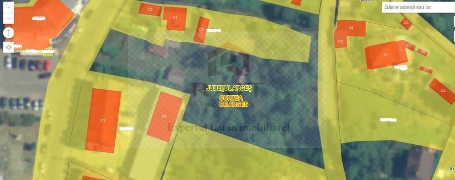 Teren Construcții intravilan de 2231 mp, în Central