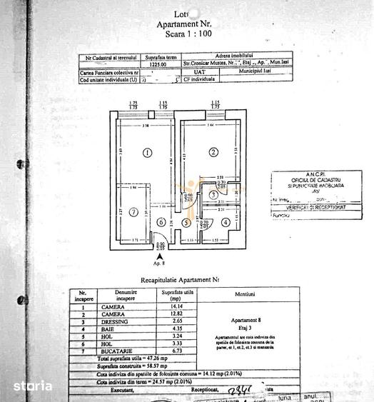 Apartament 2 camere 47 mp mobilat utilat etaj intermediar - 11