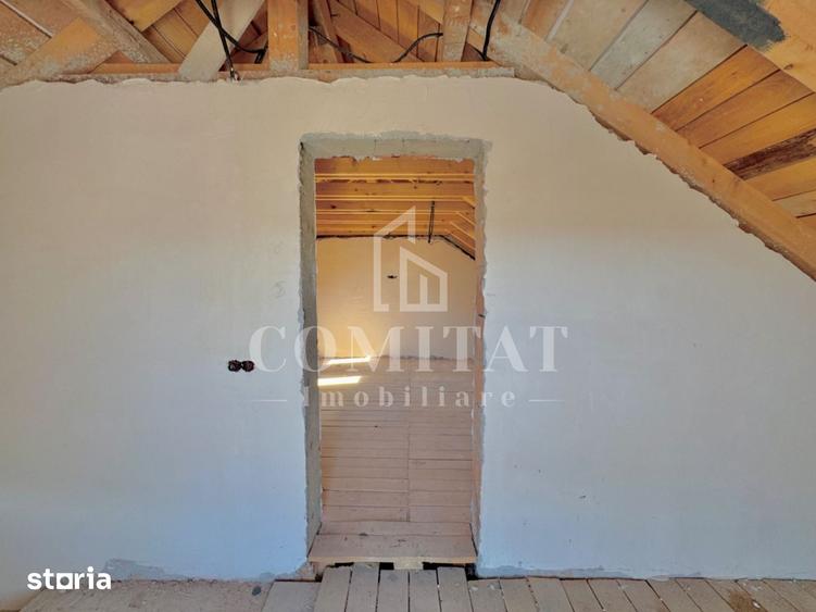 Casa de tip duplex | Stadiu semifinisat | 4 camere | Zona Campului - 5