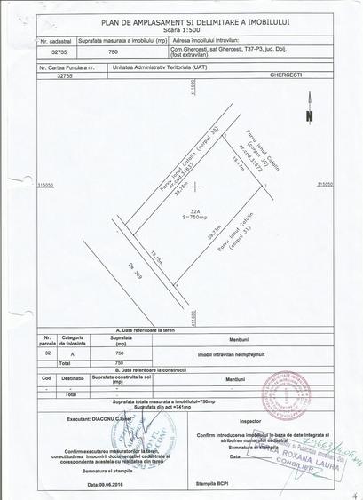 Teren de 750 mp, în Aeroport