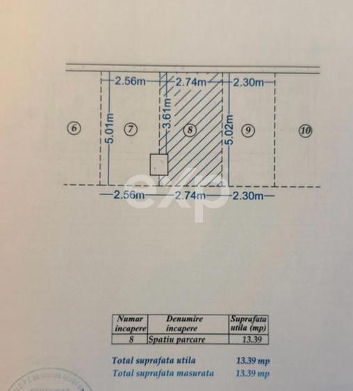 Apartament cu 2 camere semidecomandat, mobilat în P-ța Alba Iulia