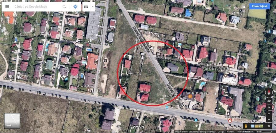 Teren de 1255 mp, în Băneasa