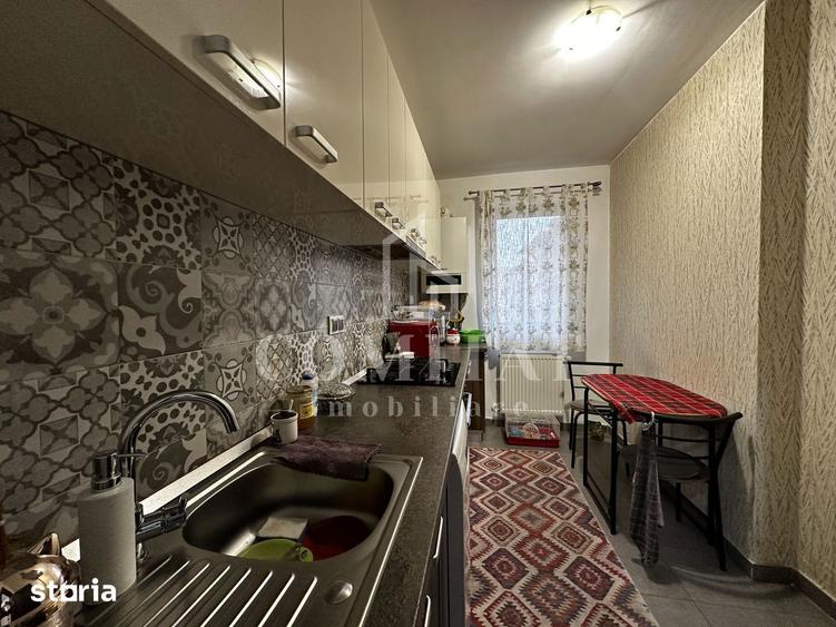 Apartament cu 2 camere decomandat, mobilat în Borhanci