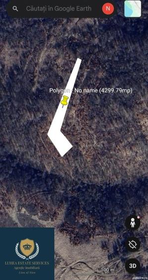 Teren agricol extravilan de 4300 mp, în Ramna