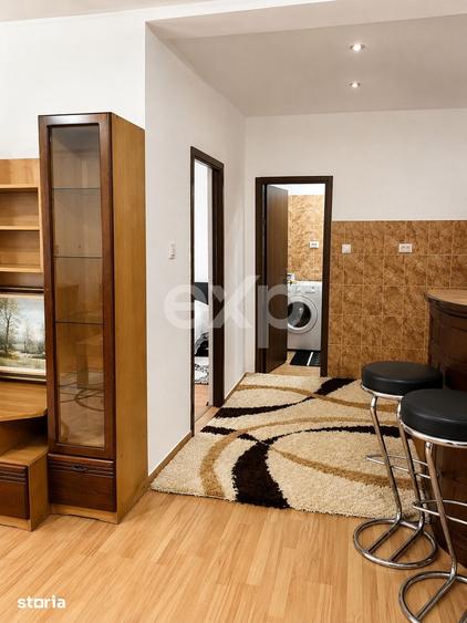 Apartament cu 2 camere semidecomandat în Central