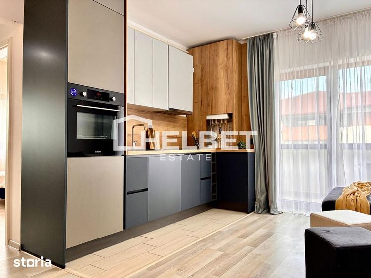 Apartament cu 2 camere, mobilat în Sânpetru