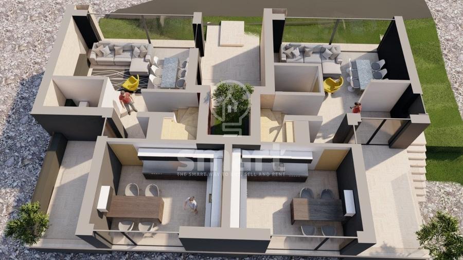 Duplex cu 4 camere cu Canalizare în Mănăștur