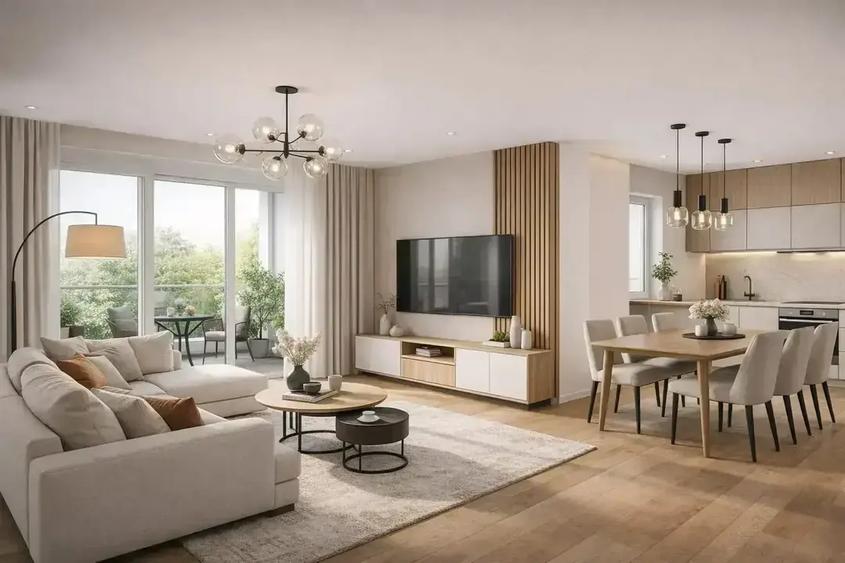 Apartament cu 2 camere semidecomandat în Unirii