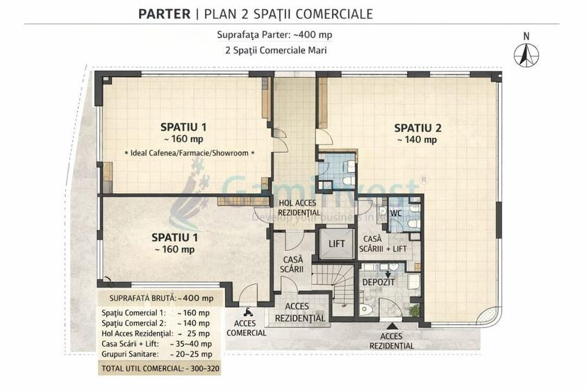 Teren cu PUZ aprobat pentru bloc Oradea,Centrul Civic,Gaminvest, V4111 - 6