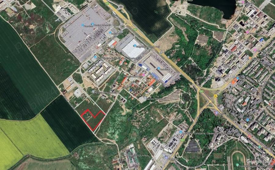 Teren de 10000 mp, în Tomis Nord