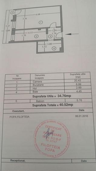 Garsonieră în Bascov