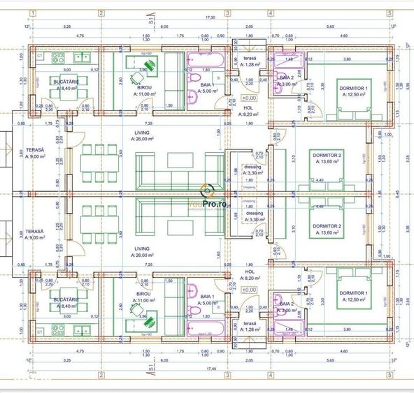 Casă cu 4 camere cu Teren 658 Mp în Sânandrei