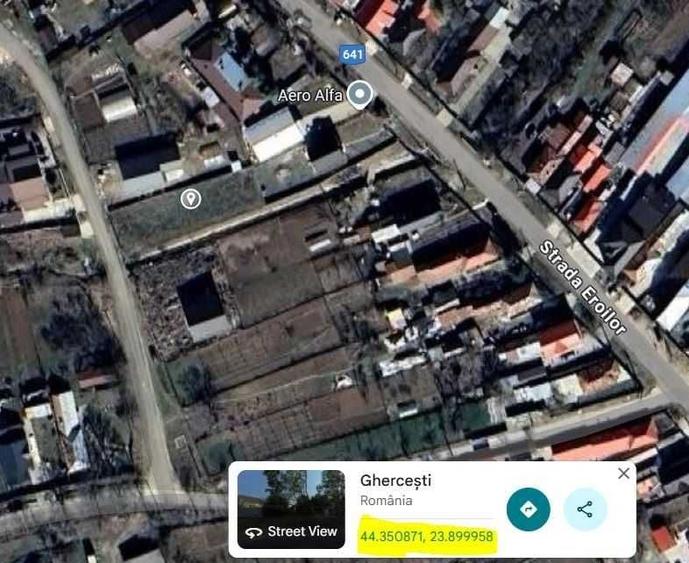 Spațiu comercial, în Ghercești