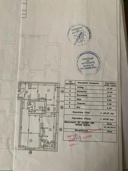 Apartament cu 2 camere semidecomandat în Sud