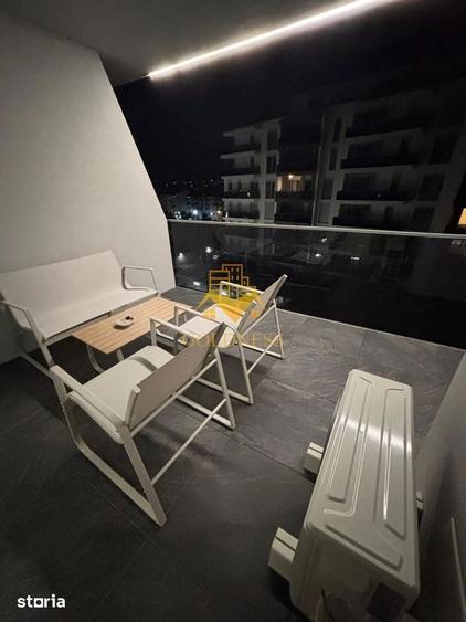 Apartament cu 2 camere semidecomandat, mobilat în Iris