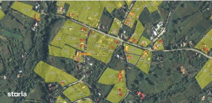 Casă cu 3 camere cu Teren 1481 Mp în Mogoșești
