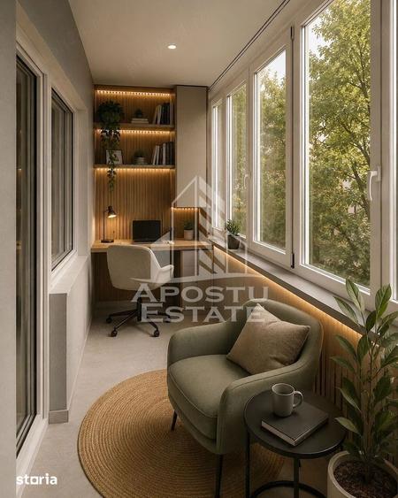 Apartament cu 2 camere, mobilat în Badea Cârțan
