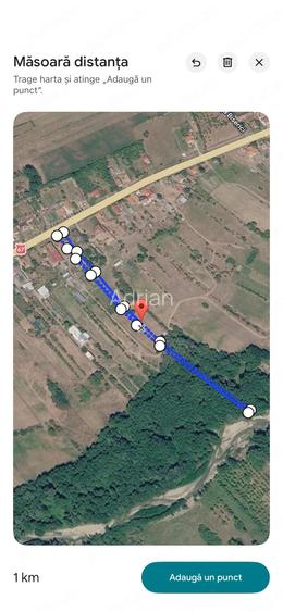 Teren intravilan 3000 mp cu deschidere la DN67, Balcesti, Bengesti-Ciocadia 40 de min de Ranca