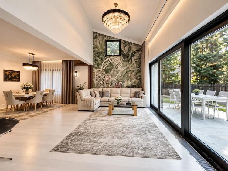 Casă individuală cu 7 camere decomandat cu Piscina în Pipera