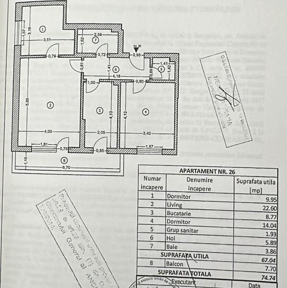 Inchiriez apartament 3 camere Noul Confort Urban sect 5, parcare - 6