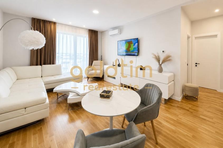 Apartament cu 2 camere decomandat, mobilat în Băneasa