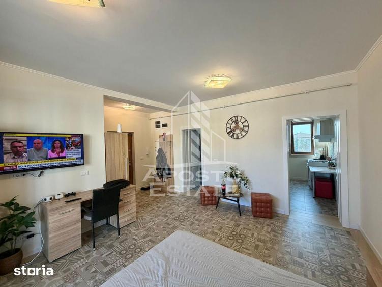 Apartament 1 camera, 37 mp, centrala proprie, Timisoara, zona Braytim - 2