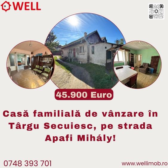 Casă individuală cu 3 camere cu Teren 189 Mp în Central