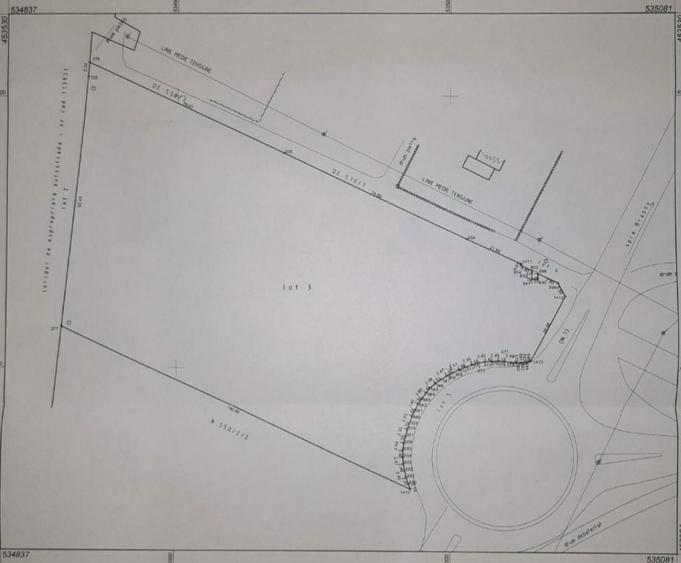 Teren Construcții intravilan de 14780 mp, în Exterior Sud