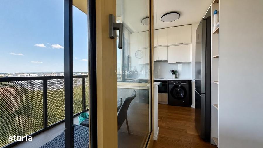 Apartament 2 camere de inchiriat Aviatiei Park - Etaj 9 - Mobilat Ved