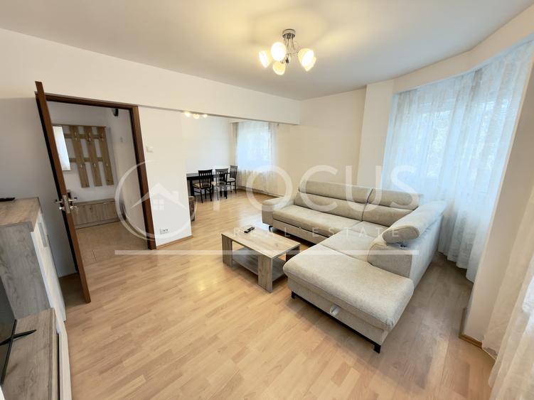 Apartament cu 3 camere decomandat, mobilat în Aviației