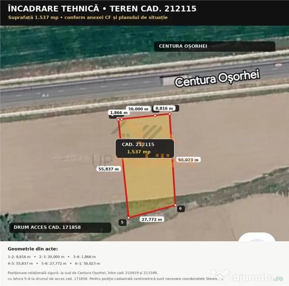 Teren în Est