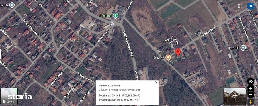 Vand teren intravilan in localitatea Branesti - 1
