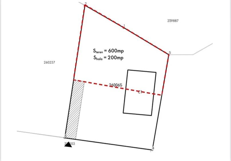 Spațiu industrial, de 200 mp, în Someșeni