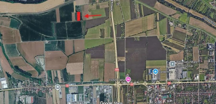 vand teren extravilan 38 arii intre Satu Mare si Vetis - 4