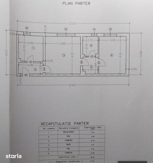 Apartament cu 2 camere semidecomandat în Vest