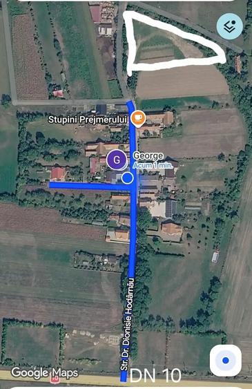 Teren de 4500 mp, în Stupinii Prejmerului